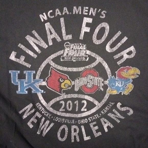 NCAA Vintage 2012 Final Four S/S Tee - Men's Size L - Picture 2 of 4
